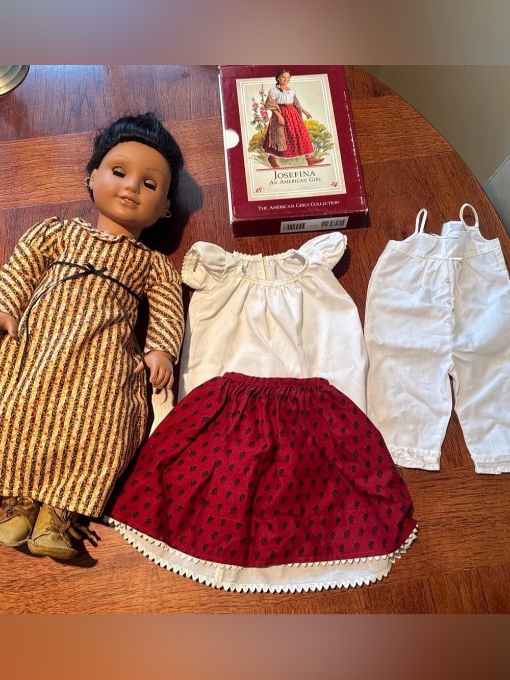Pleasant Company American Girl Josefina Doll w/ Complete Book Set & Clothing